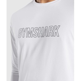 GYMSHARK- WHITE-XXL