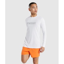 GYMSHARK- WHITE-XXL