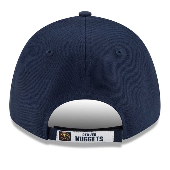 Men's Denver Nuggets New Era Navy The League 9FORTY Adjustable Hat